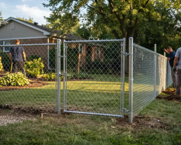 Chain Link by Sturdy Fence & Deck